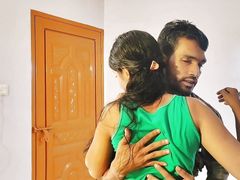 Romantic sex with a hot  at home sex